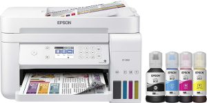 Epson EcoTank ET-3760 Wireless Color All-in-One Cartridge-Free Supertank Printer with Scanner
