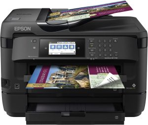 Epson WorkForce WF-7720 Wireless Wide-format Color Inkjet Printer with Copy